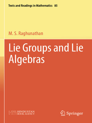 cover image of Lie Groups and Lie Algebras